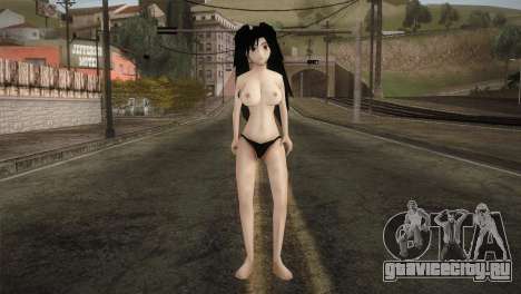 Black Hair Black Bikini Bfybe для GTA San Andreas