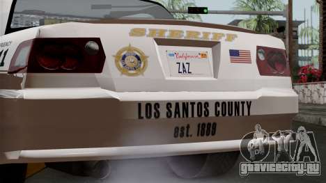 GTA 5 Sheriff Car для GTA San Andreas