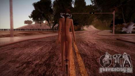 Fantasy X-2 Naked Yuna для GTA San Andreas