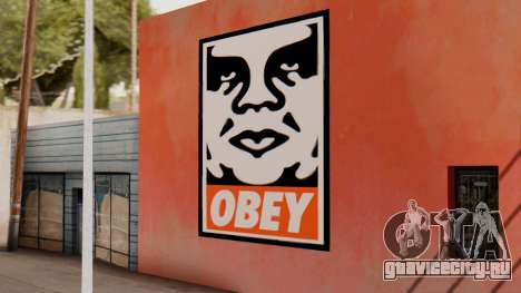 OBEY Graffiti для GTA San Andreas
