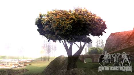 Vegetation Original Quality v3 для GTA San Andreas
