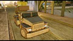 BM-21 Grad CoD MW для GTA San Andreas