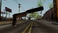 Original HD Silenced Pistol для GTA San Andreas