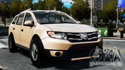 Dacia Logan MCV Stepway 2014 для GTA 4