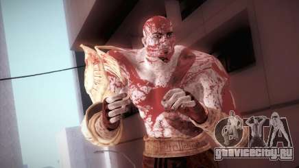 God Of War 3 Kratos Blood для GTA San Andreas