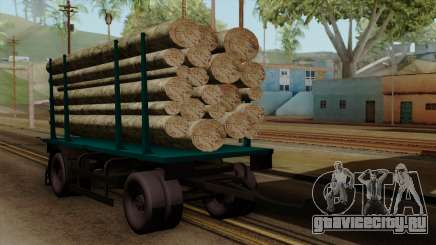 GTA 5 Fieldmaster Wood Trailer для GTA San Andreas