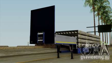 Flatbed3 Blue для GTA San Andreas
