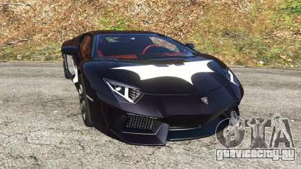 Lamborghini Aventador LP700-4 Batman v1 для GTA 5