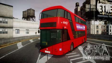 Wrightbus New Routemaster Abellio London для GTA 4