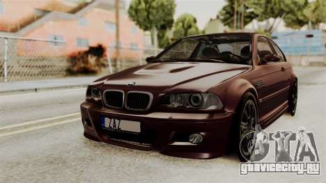 BMW M3 E46 2005 Stock для GTA San Andreas