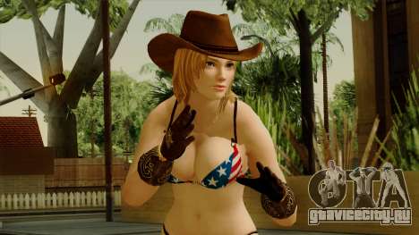 Dead or Alive 5 Tina Cowgirl Outfit для GTA San Andreas