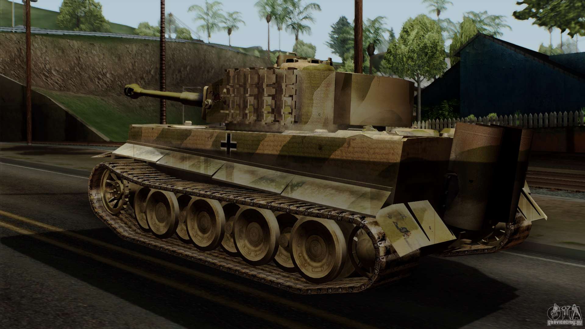 Gta 5 tiger tank фото 9