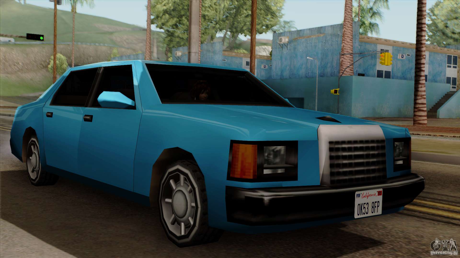 Первая версия модели Washington, сконвертированной из GTA Vice City. 