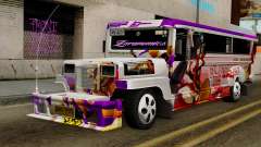 Znranomics - Costum Jeepney (Gabshop) для GTA San Andreas