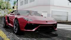 Lamborghini Asterion 2015 Concept для GTA San Andreas