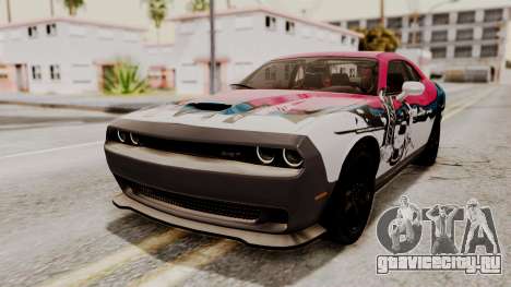 Dodge Challenger SRT Hellcat 2015 IVF PJ для GTA San Andreas
