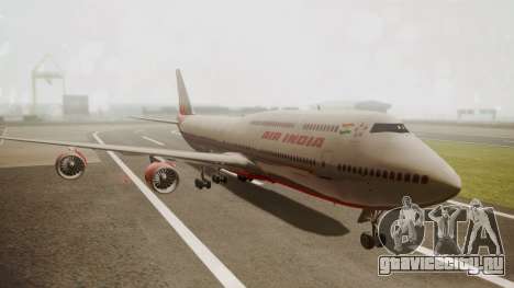 Boeing 747-8I Air India для GTA San Andreas