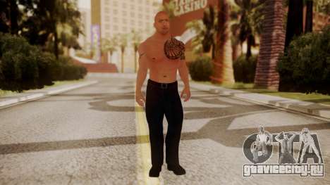 WWE 2K15 The Rock для GTA San Andreas