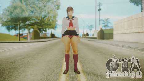 Kasumi School Girl для GTA San Andreas