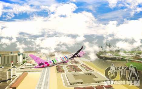 LoveLive Boeing 787-9 Livery для GTA San Andreas