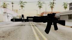 AK-103 with Rifle Dot Aimpoint M2 для GTA San Andreas