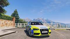 Audi A4 Avant 2013 British Police для GTA 5