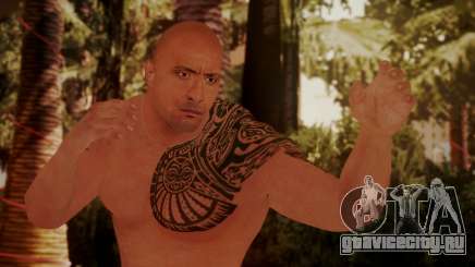 WWE 2K15 The Rock для GTA San Andreas