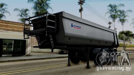 Schmied Bigcargo Solid Trailer Stock для GTA San Andreas