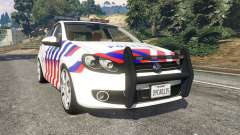 Volkswagen Golf Mk6 Dutch Police для GTA 5