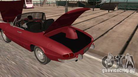 1966 Alfa Romeo Spider Duetto [IVF] для GTA San Andreas