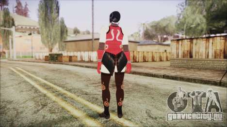Tekken Tag Tournament 2 Zafina Dress v1 для GTA San Andreas