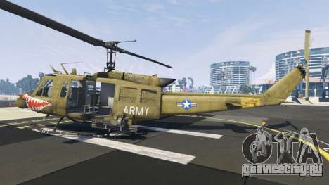 Bell UH-1D Iroquois Huey Gunship для GTA 5