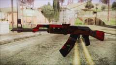 Xmas AK-47 для GTA San Andreas