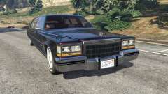 Cadillac Fleetwood 1985 Limousine [Beta] для GTA 5