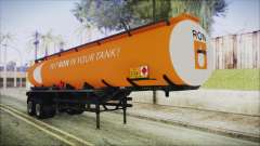 GTA 5 RON Tanker Trailer для GTA San Andreas