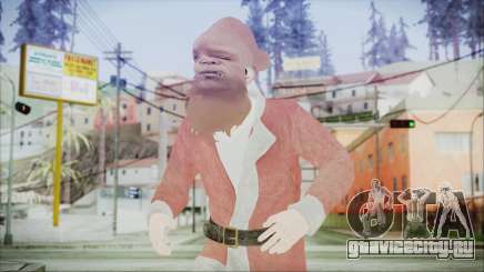 GTA 5 Santa Афроамериканец для GTA San Andreas