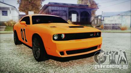 Dodge Challenger SRT 2015 Hellcat General Lee для GTA San Andreas