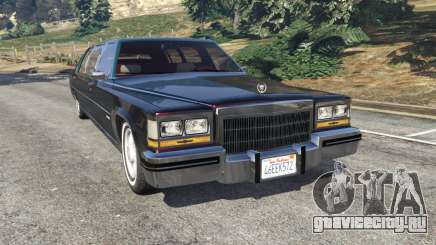 Cadillac Fleetwood 1985 Limousine [Beta] для GTA 5