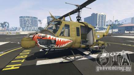 Bell UH-1D Iroquois Huey Gunship для GTA 5