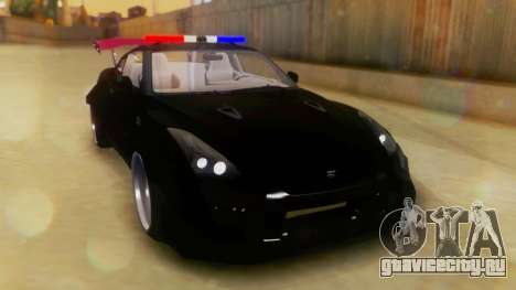 Nissan GT-R Police Rocket Bunny для GTA San Andreas