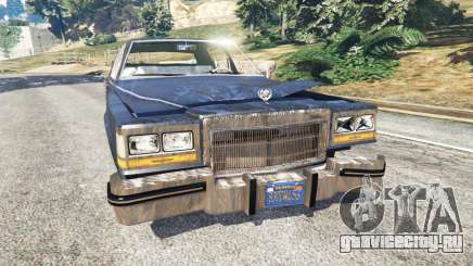 Cadillac Fleetwood Brougham 1985 [rusty] для GTA 5