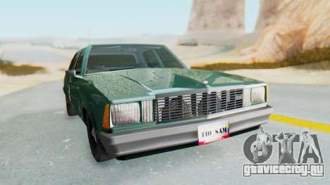 Chevrolet Malibu 1981 Twin Turbo для GTA San Andreas