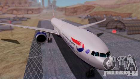 Boeing 777-9x British Airways для GTA San Andreas