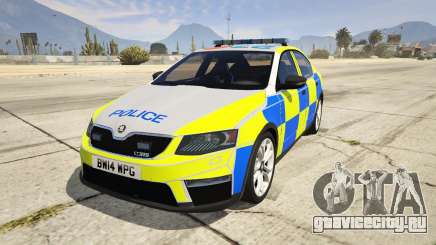 2014 Police Skoda Octavia VRS Hatchback для GTA 5