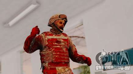 Zombie Military Skin для GTA San Andreas