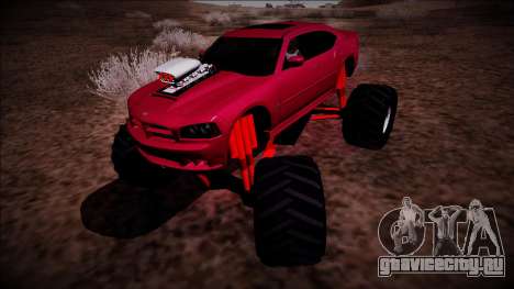 2006 Dodge Charger SRT8 Monster Truck для GTA San Andreas