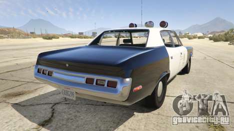 1972 AMC Matador LAPD