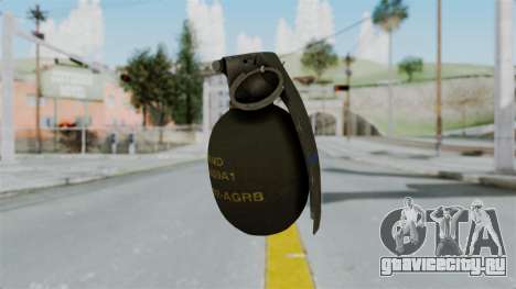 GTA 5 Grenade для GTA San Andreas