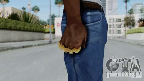 The Hater Knuckle Dusters from Ill GG Part 2 для GTA San Andreas