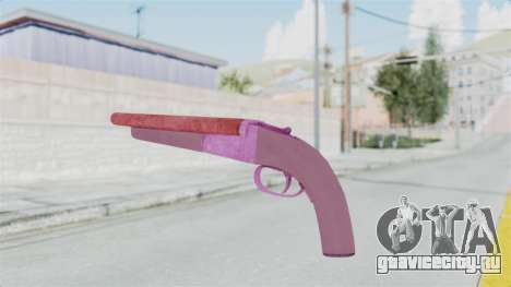 Double Barrel Shotgun Pink Tint (Lowriders CC) для GTA San Andreas